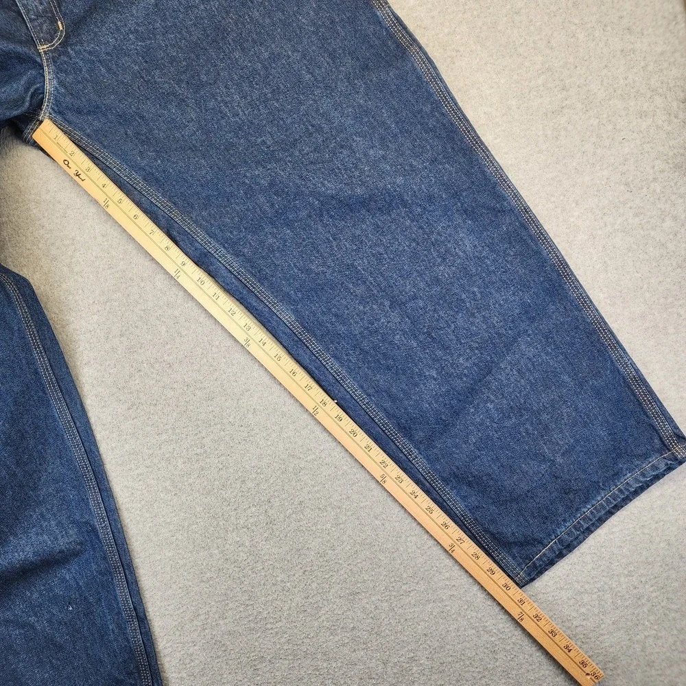 NEW Carhartt FR Jeans Mens 46X30 Flame Resistant Utility‎ Work Blue FRB13-DNM